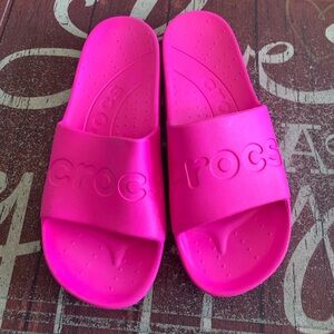 CROCS Women's Sandals in Vibrant Pink